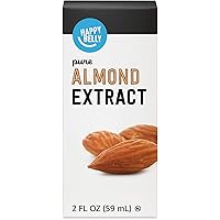 Amazon Brand - Happy Belly Pure Almond Extract 2, fl oz