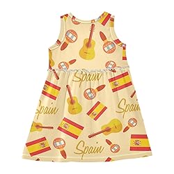 Aflyko Patriot Spring Dress for Girl Spain National