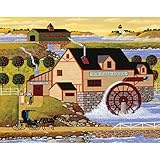 Mega Puzzles: Hometown Collection 1000 piece Old Cider Mill Puzzle
