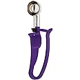 Zeroll Universal Standard Length EZ Disher Food Portion Control Scoop Designed for Right or Left Hand Use Dishwasher Safe NSF Approved, 1 9/16-Inch, Orchid