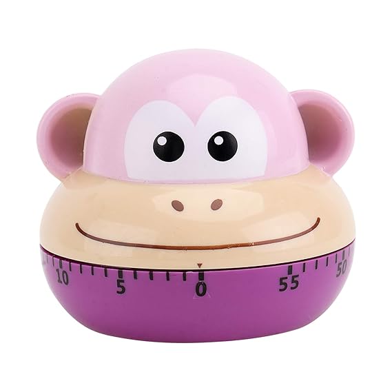 UPKOCH Animal Kitchen Timer 60 Minutes Cooking Countdown Mechanical