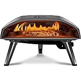 Ooni Koda 16 Propane Gas Pizza Oven &ndash; 16" Gas Powered Outdoor Oven with 28 mBar Regulator and Gas Hose, Gas Powered Portable Pizza Oven - Foundry Black