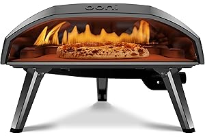 Ooni Koda 16 Gas Pizza Oven – 28mbar Propane Outdoor Pizza Oven, Portable Pizza Oven For Fire and Stonebaked 16 Inch Pizzas, With Gas Hose & Regulator, Countertop Pizza Maker, Outdoor Pizza Cooker