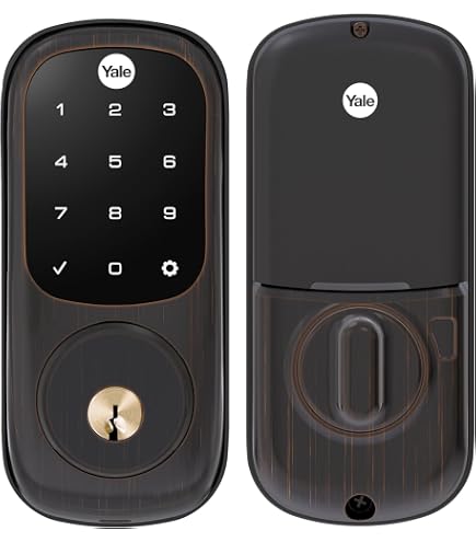 Yale Assure Lock Deadbolt, Oil Rubbed Bronze Digital Touchscreen