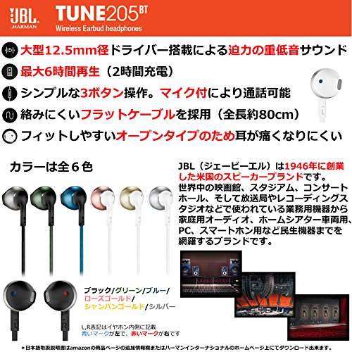 Jbl Tune 5bt Bluetooth Earphone Microphone With Remote Control Jblt5btgrn Ebay