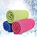 MAIBU 3-Pack Sports Cooling Towel Outdoor Cool Towel Travel Towel 39.37