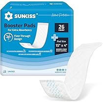 Amazon.com: SUNKISS Trustplus Booster Pads 15" x 4", Extra ...