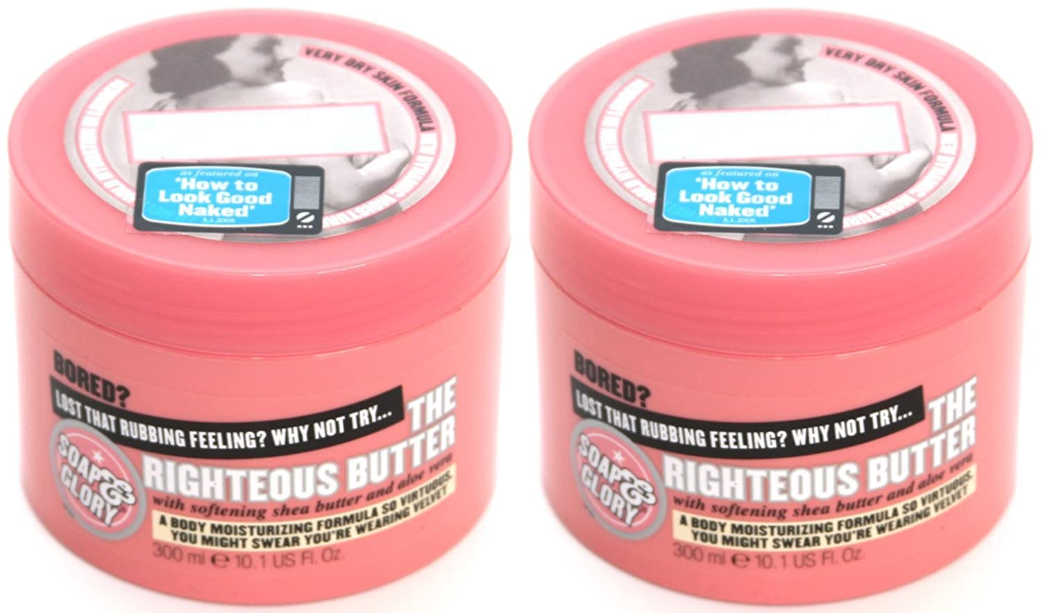 Soap And Glory The Righteous Butter Body Butter 300ml (Pack Qty 2)