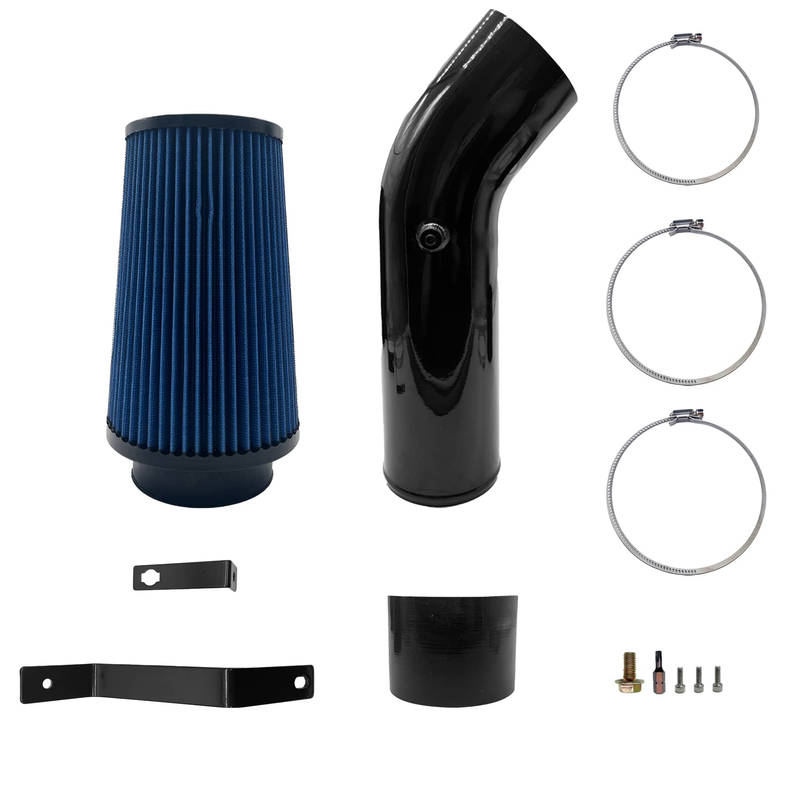 Photo 1 of PMFCA Oiled Cold Air Intake 7.3 Diesel Kit Air Intake Pipe With Oiled Filter Compatible with 1995-2003 Ford F250 F350 F450 Super Duty 7.3L Powerstroke Diesel