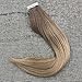 Full Shine Tape in Hair Extensions 14 Inch Real Human Hair Tape in Extensions Balayage Color 10 Light Brown Fading to 14 Golden Blonde Hair Extensions Invisible Seamless Tapes Ins 20 Pieces 50 Grams