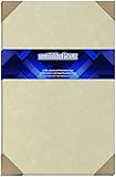50 Natural Parchment 65lb Cover Paper Sheets 11X17