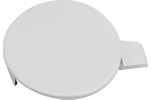 TIKSCIENCE Front Tow Hook Cover for Tesla Model 3 2017-2023 White Front Bumper Tow Hook Cover Cap