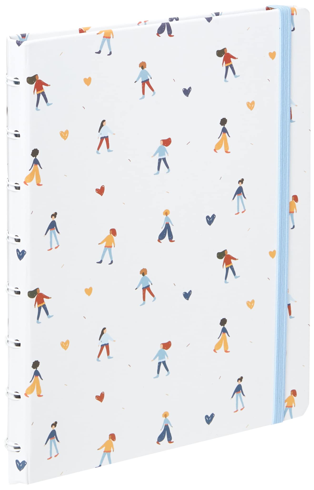 Filofax Together A5 Refillable Notebook - Girls, White