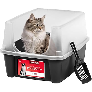 Amazon Best Sellers: Best Standard Cat Litter Boxes