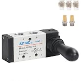 Hand Lever Valve AirTAC 4H210-08 1/4"PT 5/2 Way Manual Control Direct Acting Type Pneumatic Air