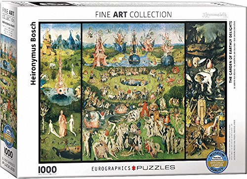 EuroGraphics The Garden of Earthly Delights by Heironymus Bosch (1000 Piece) Puzzle