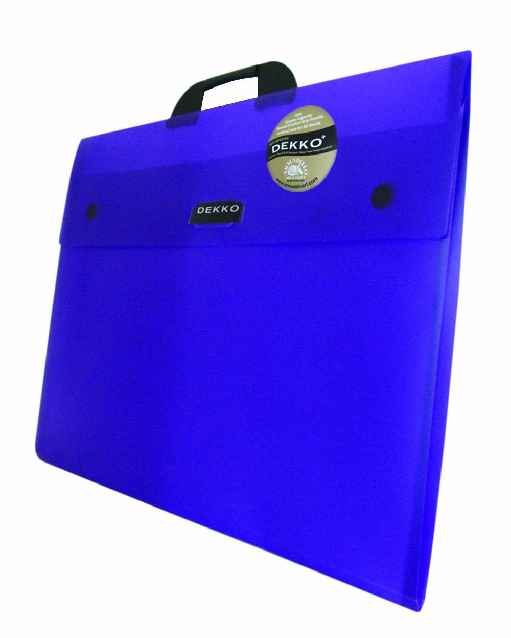 Westfolio Purple A3 Expandable Art Folio Folder, 200 Sheet Capacity, Protects Artwork, Ideal for Students & Artists