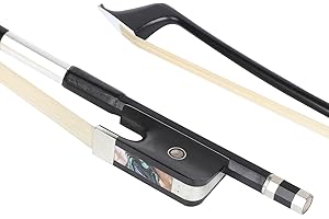 LIEKE Carbon Fiber Upright Bass Bow 4/4 Size French Model Double Bass Bow