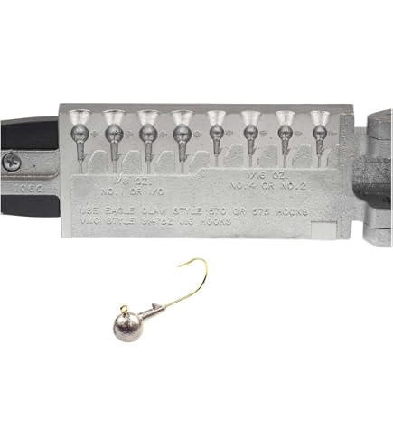 Amazon.com: Do-It Molds Do It Molds Round Head Jig with Tapered