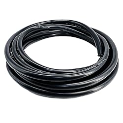 DONOKY 6 Gauge 6 AWG Silicone Wire - Black
