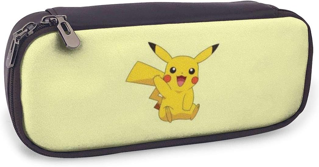 BHNGIFDWJJ - Poke-mon Leather Pencil Case Galaxy Pen Bag/Makeup Box/Cosmetic Pouch/Student Boxes