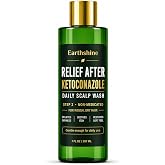 EarthShine Relief After Ketoconazole &mdash; Step 2 Medicated Shampoo Aftercare, Non-Medicated Scalp &amp; Hair Wash for Dry, Rough, Straw-Like Hair &ndash; pH 5.5, Silicone-Free, 7 oz