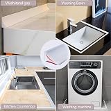 Zayejod 1M Silicone Shower Seal Strip White 20x12mm Bath Edging Beading view 4