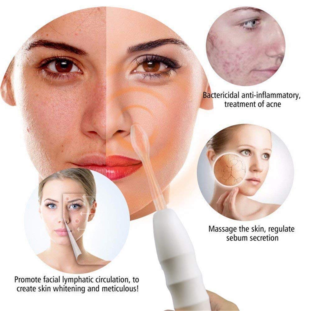 High Frequency Machine, Yofuly Portable Handheld High Frequency Skin Therapy Machine for Face/Eyes/Body Care: Beauty