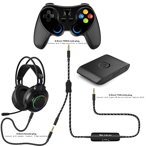 Chat Audio Elgato Chat Link Xbox One LecLooc Chat Link Pro