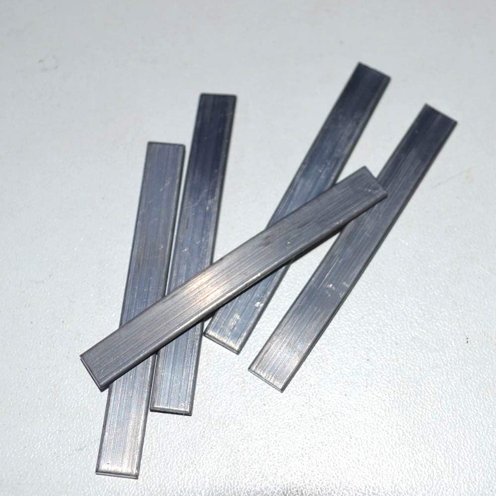 Lead Weights 10 Pack for Live Aquarium Plants 1/4" X 2