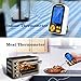 XIKEZAN Waterproof Dual Probe Meat Thermometer Instant Quick Read Kitchen Digital Electric Cooking Food Candy Thermometers for BBQ Oven Grilling Turkey Steak Baking Smoker Liquids Water Bread w/ Timer