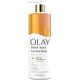 Olay Body Lotion for Women, Tone Enhancing with AHA Serum, Visibly Reduce Discolored Skin, 24hr Moisture & Hydration, Fast Absorbing Formula, Vitamin B3 Complex, For All Skin Types, 17 fl oz