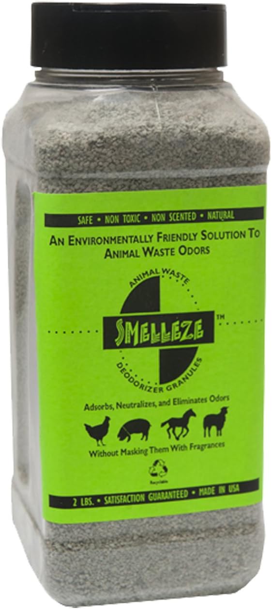 Smelleze Natur Huhnerstall Geruch Deodorizing Granulat 2 Lb Stinky Coop Refresher Dass Funktioniert Sicher Amazon De Haustier