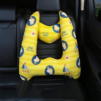Amazon シートベルト カバー クッション 子供 U型枕 ドライブ ショルダーパッド 車用枕 子供 車 ジュニアシート 睡眠補助クッション 安眠枕 水洗い ふわふわ 首こり カーシートベルト 安全対策 カー用品 セーフティパッド シートベルトカバー ベビー マタニティ 通販