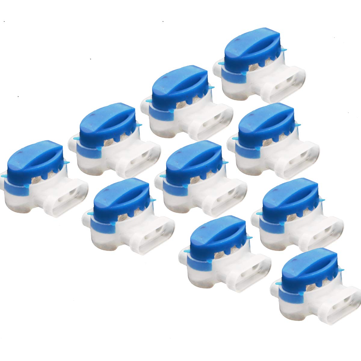 Cable Connector, 10 Pack Waterproof Cable Splice Quick Connector for Automower Outdoor Garden
