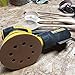 Tigershark 5 Inch Sanding Discs 8 Hole Grit 400 5pcs Pack Special Anti Clog Coating Paper Gold Line Hook and Loop Dustless Random Orbital Sander Paper Very Fine