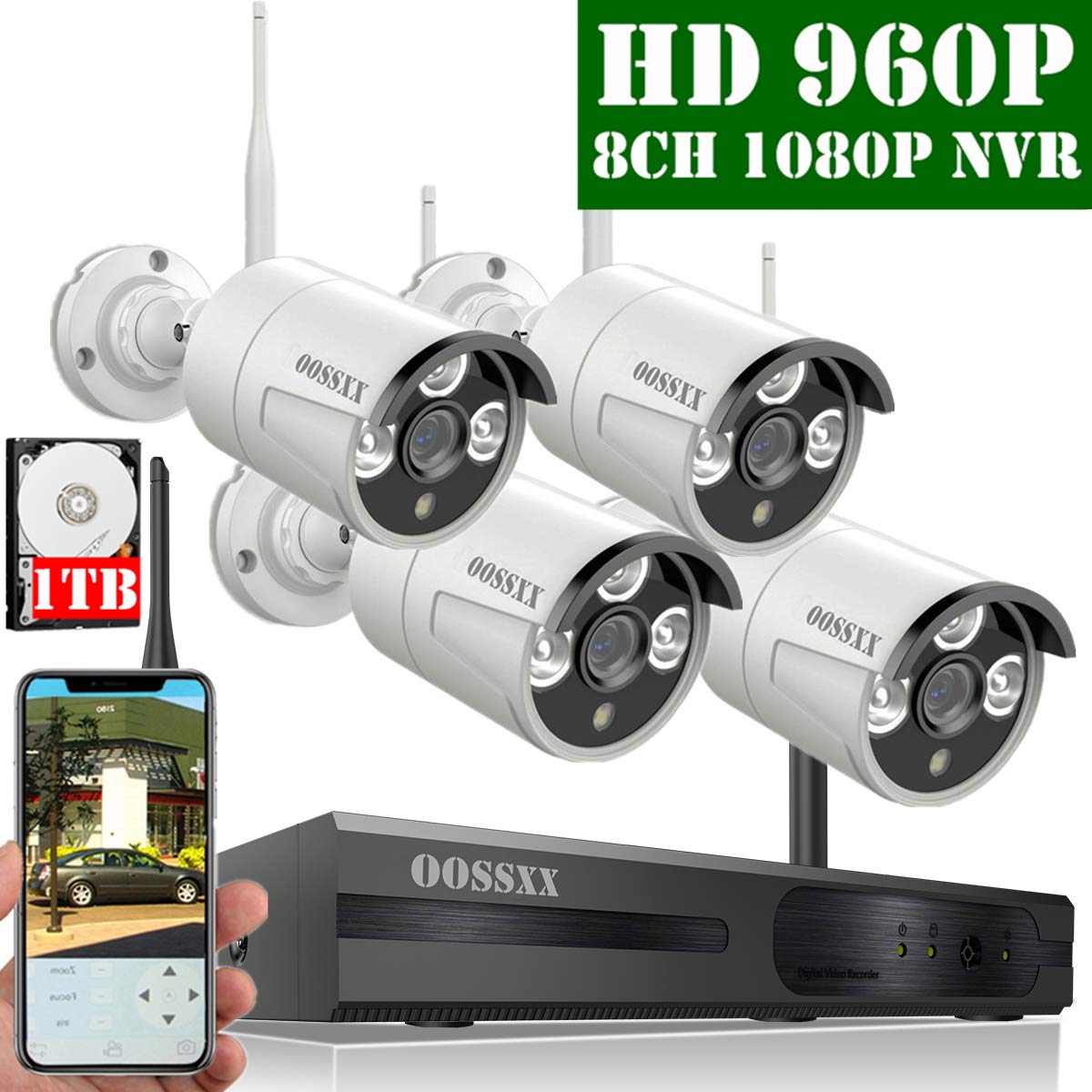 Best Home Security Wireless Camera 960P