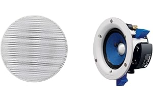 Yamaha NS-IC400 In-Ceiling Speaker (Pair, White)