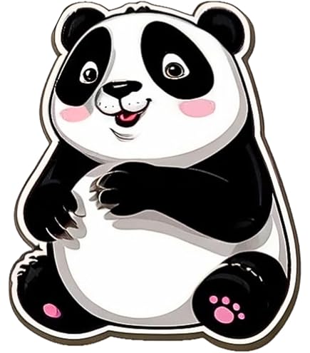 Autocollant Trudi Panda Sticker Vintage Années 80