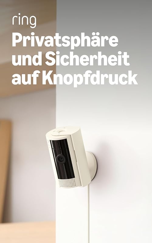 Innenkamera (Indoor Camera 2. Gen.) | Überwachungskamera für den Innenbereich | 1080p-HD-Video, Privatsphäre-Sichtschutz, WLAN, ideal für Haustiere | Mini Sicherheitskamera zur Selbstinstallation