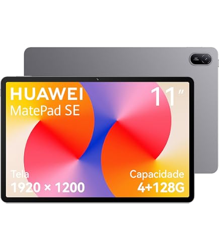 Tablet, HUAWEI MatePad SE 11, 6+128GB, Tela HUAWEI FullView de 11
