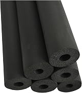 Générique Foam Pipe Insulation Tubing 6mm x 9mm x 1.8m Black Flexible Heat view 1