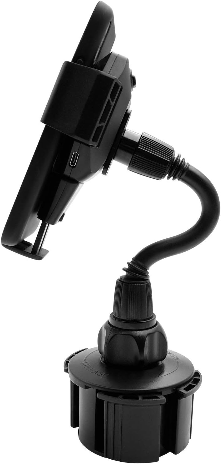 Macally MCUPXLQI Car Cup Holder Mount With 4"/10 cm Long Flexible Neck and Wireless Qi Charger for iPhone XS XR, X - Image 5