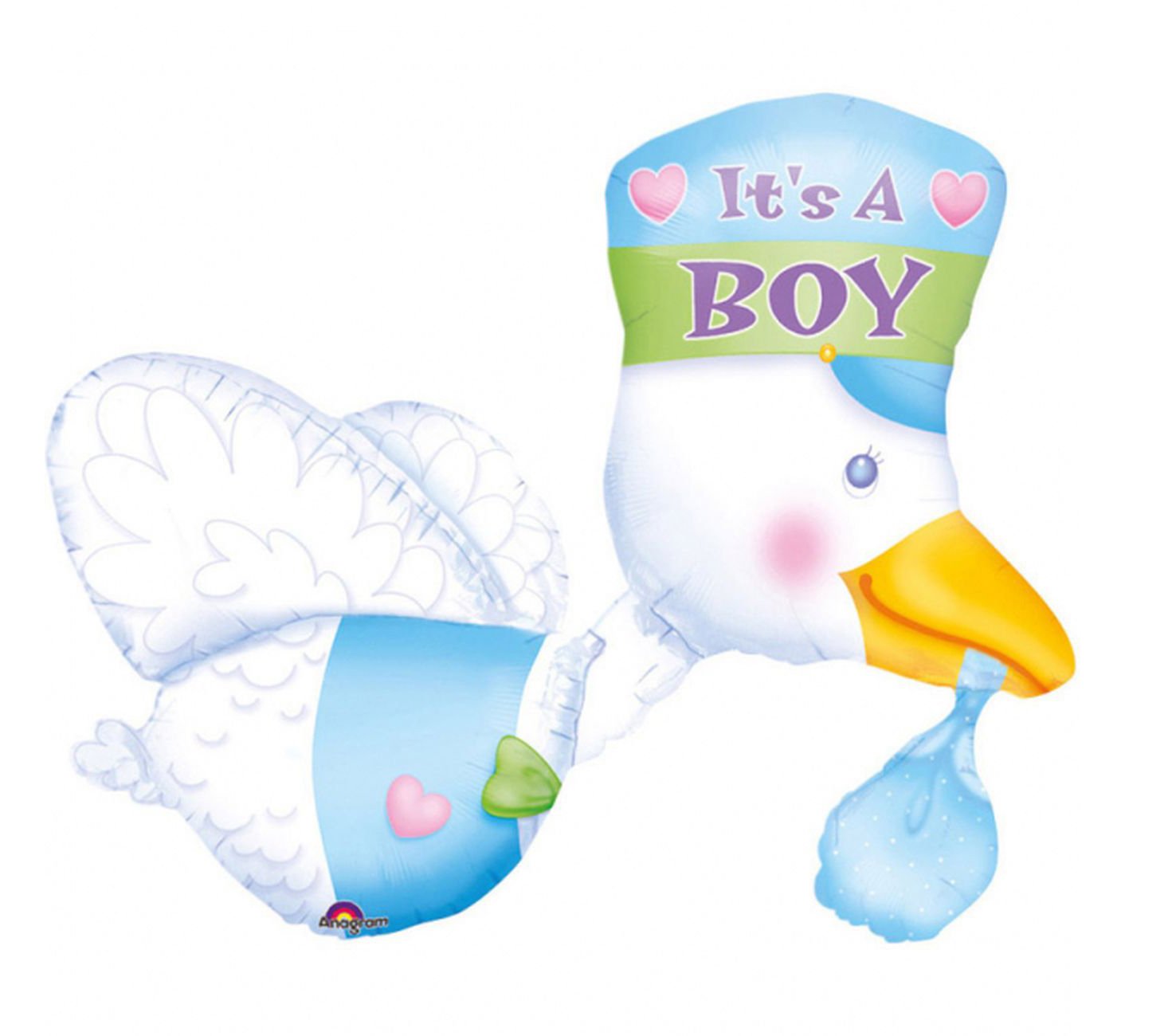 Bundle Of Joy Stork - It's A Boy - Consumer Inflated