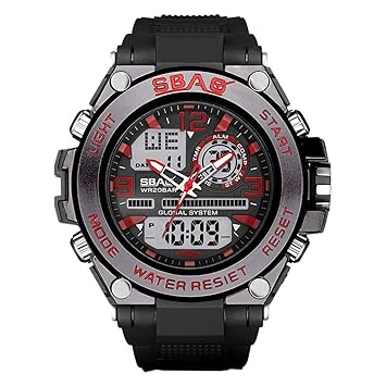 waotier Hombres Reloj Deportivo Moda MultifuncióN Dial ...