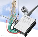 Vikye SF-12-24-A 12V/24V 300W/600W Waterproof Wind Turbine Generator Charge view 2