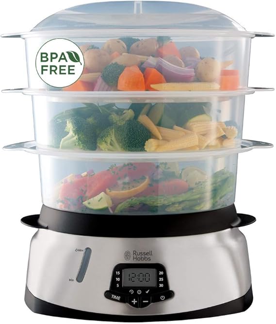 Russell Hobbs Dampfgarer Digital 10,5l (digitales Display