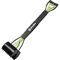 iPetba Large Dog Pooper Scooper for Yard - 32" Long Handle, No Bending, Grass-Friendly, Easy to Clean, Durable & Sturdy