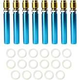 VALKYNX 8PCS Push Rod Tubes Compatible with VW Dune Buggy 1200-1600cc | Compatible with Volkswagen Super Beetle Sedan Karmann Ghia Coupe Type 2 Bus Single Cab Type 3 Fastback Thing Thing 1954-1979
