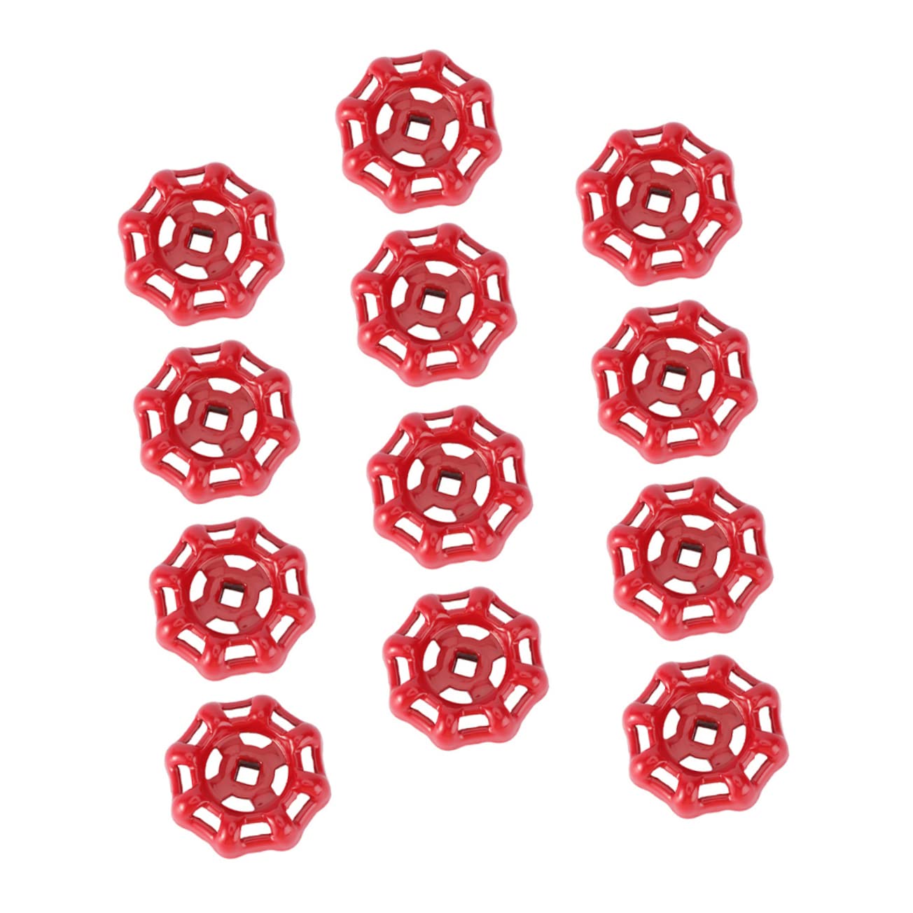 HOMSFOU 12pcs Valve Hand Wheel Water Water Gate Handles Gate Hand Wheels Hose Bib Vacuum Breaker Outdoor Handle Valve Handwheel Faucet Valve Wheel Heat Sink Stainless Steel